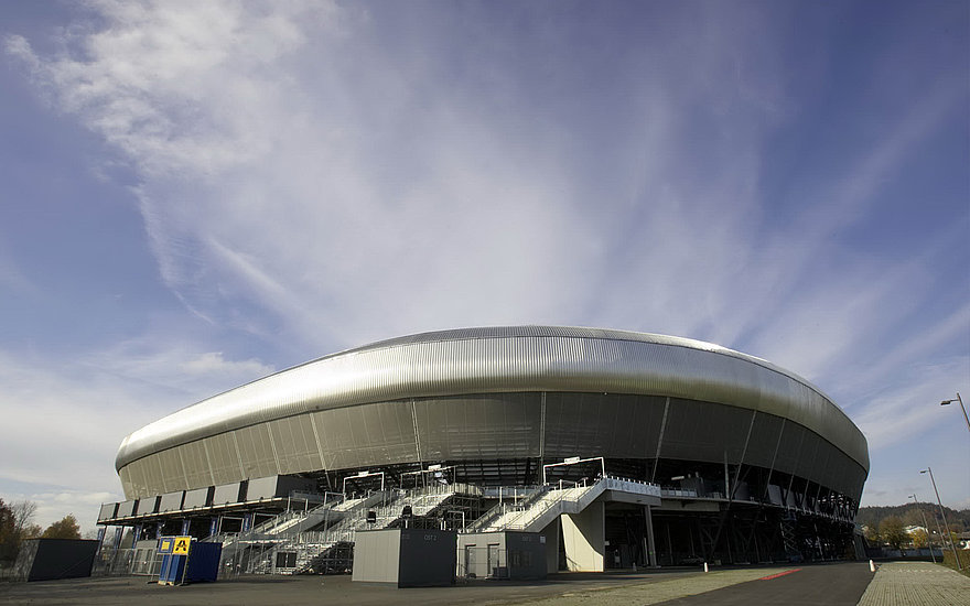 Wörtherseestadion Außenansicht